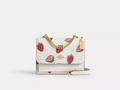 NWT Coach Mini Klare Crossbody Bag With Strawberry Print