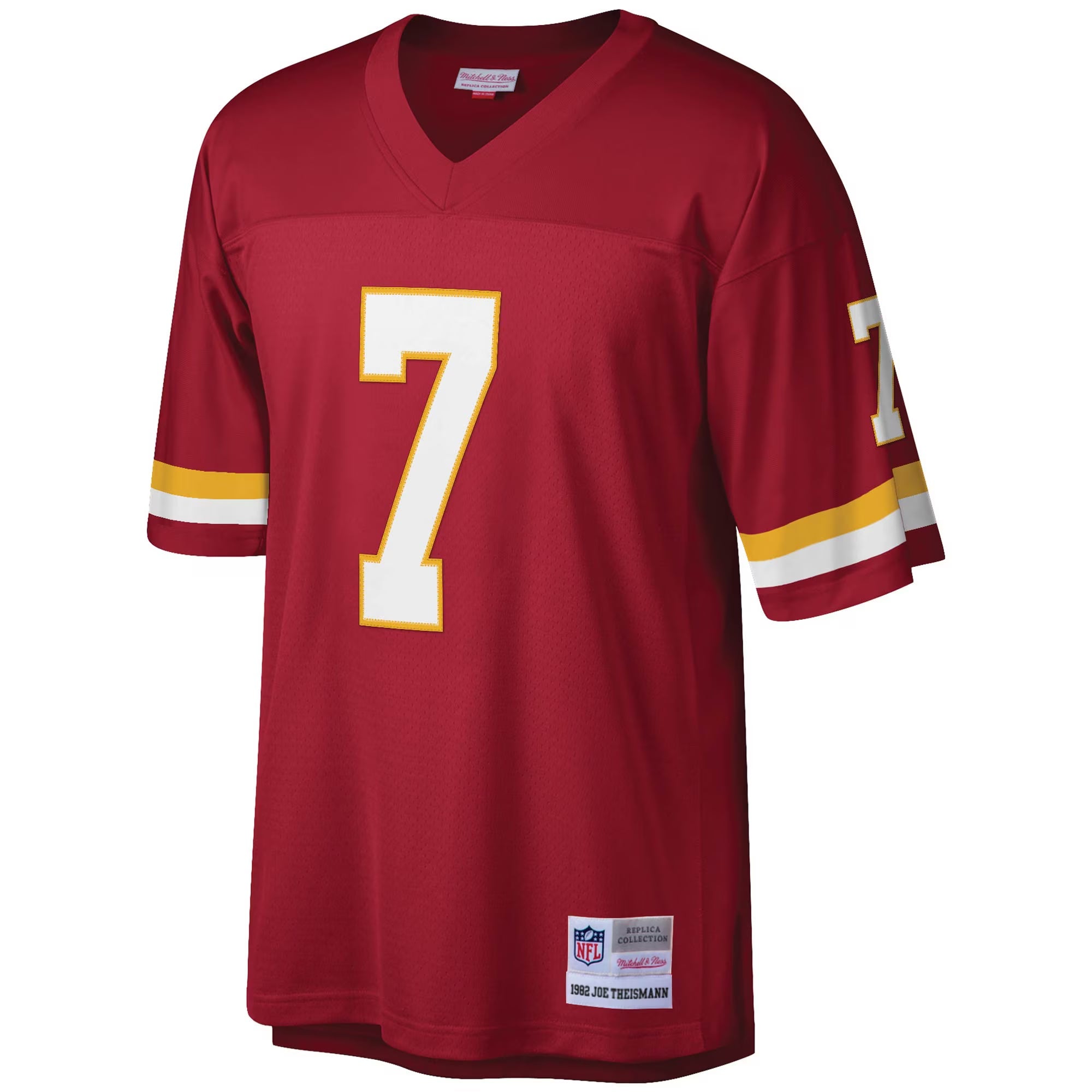Washington Football Team Joe Theismann Mitchell & Ness Burgundy Legacy Replica Jersey