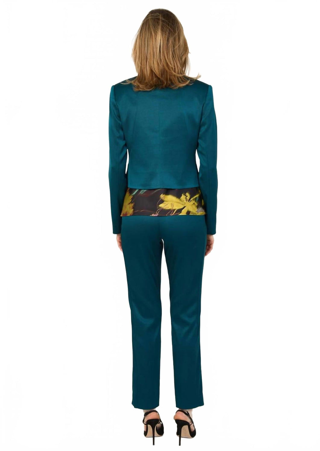 Stretch Faille Pant In Spruce
