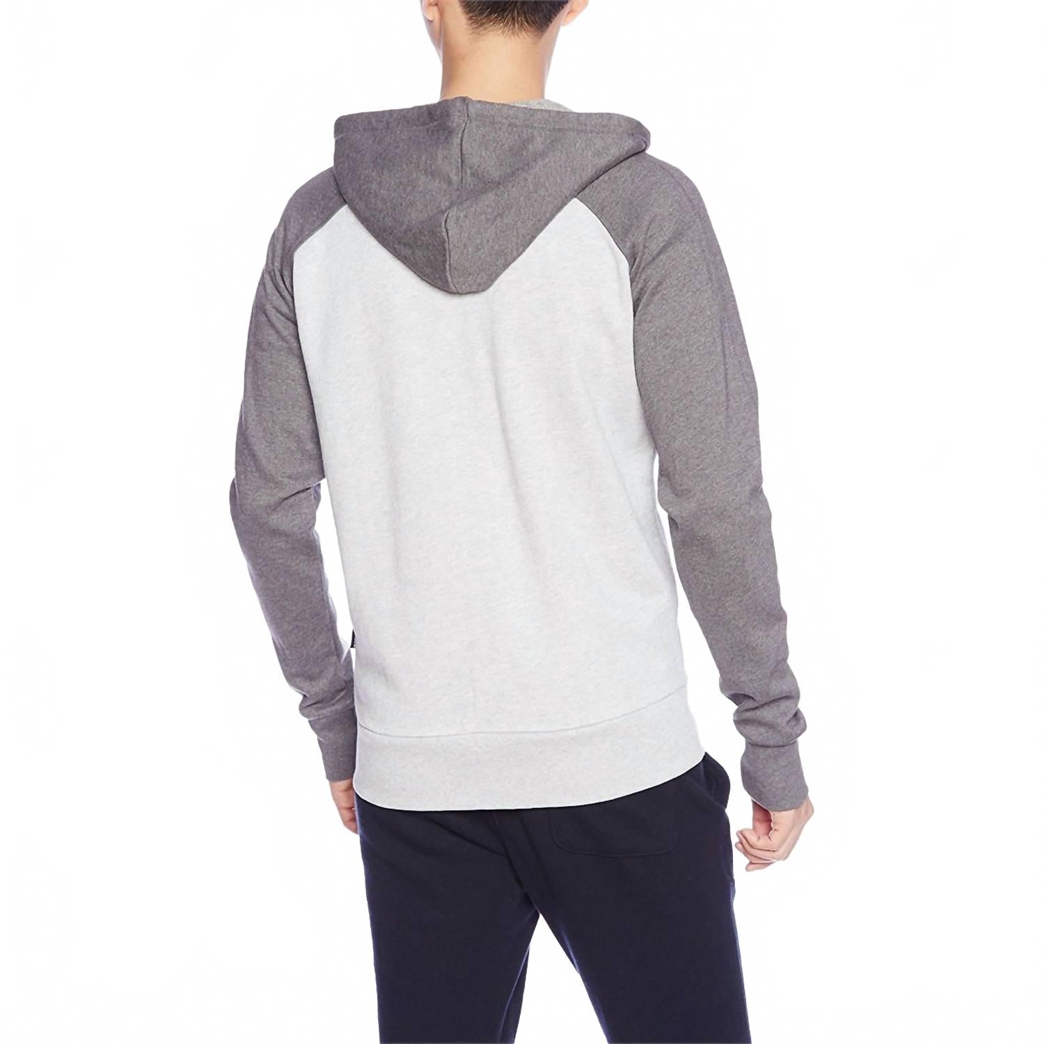 Umlt Brainz Full Zip Hoodie In Light Grey