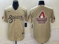Men's Arizona Diamondbacks Sand City Connect Replica Player Jersey1