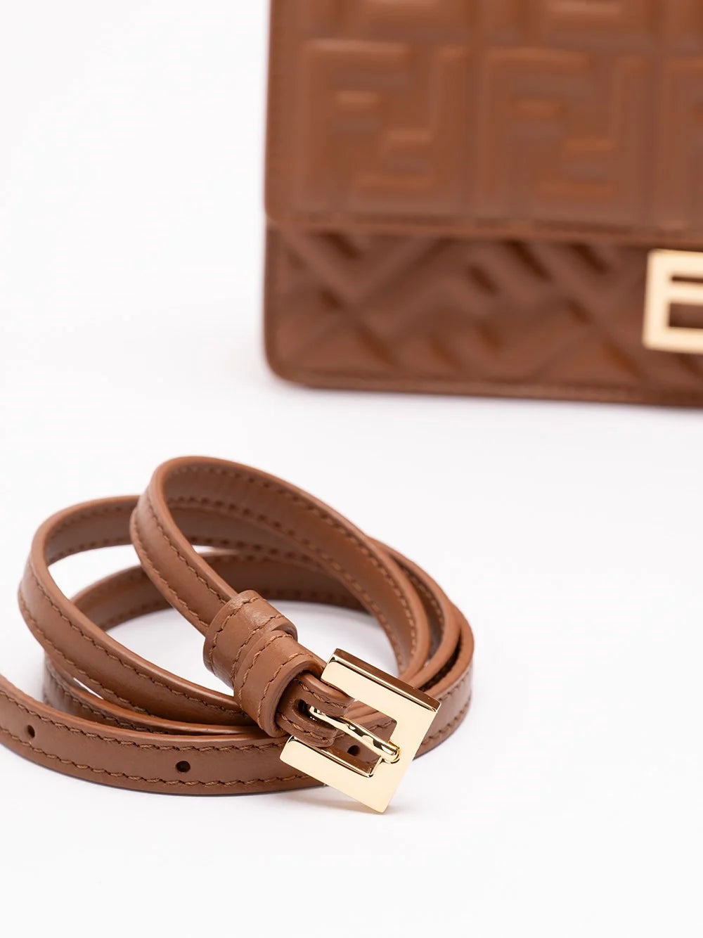 Fendi Women `Baguette` Wallet On Chain