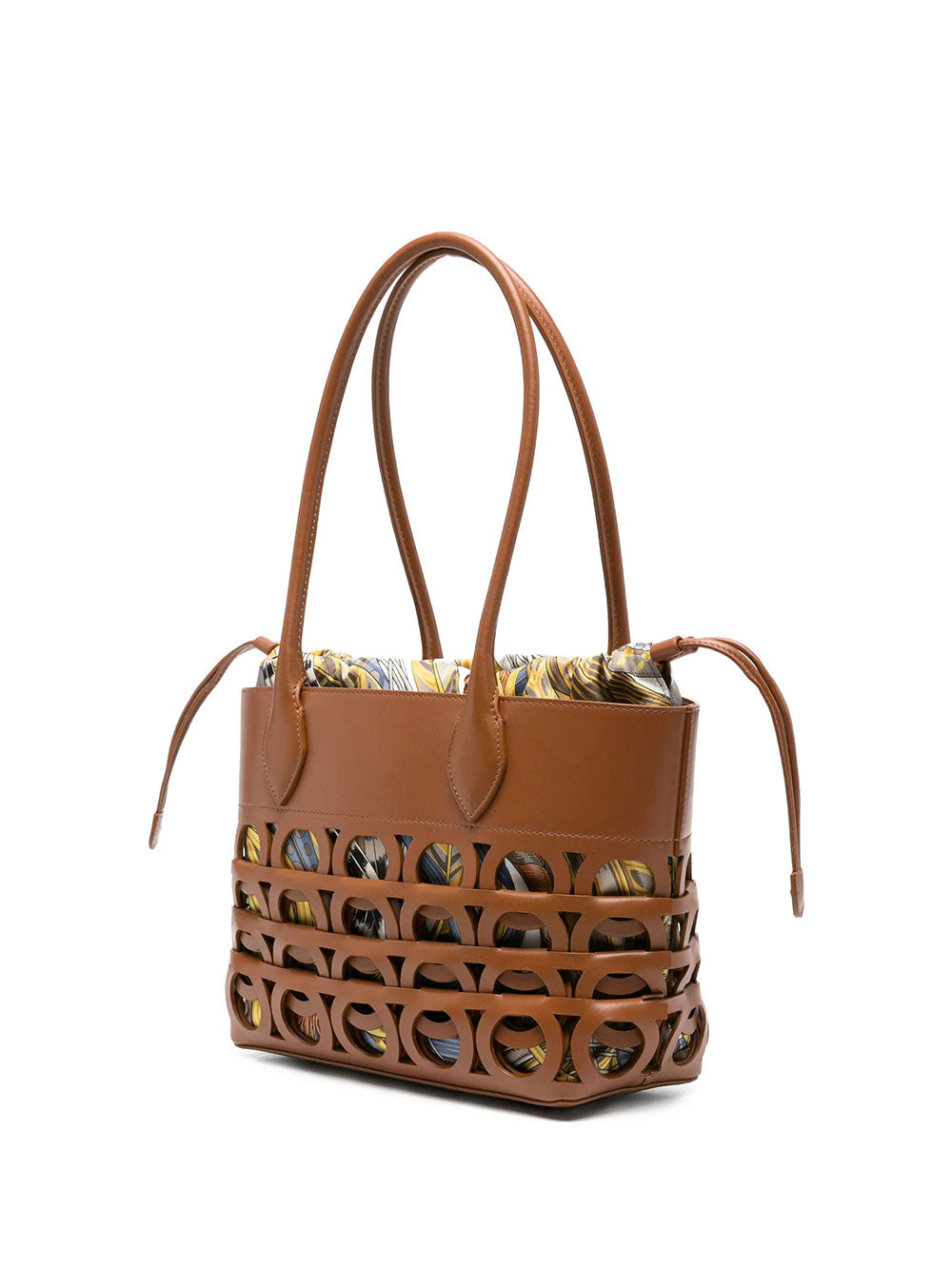 Ferragamo Women Gancini Laser Tote Bag