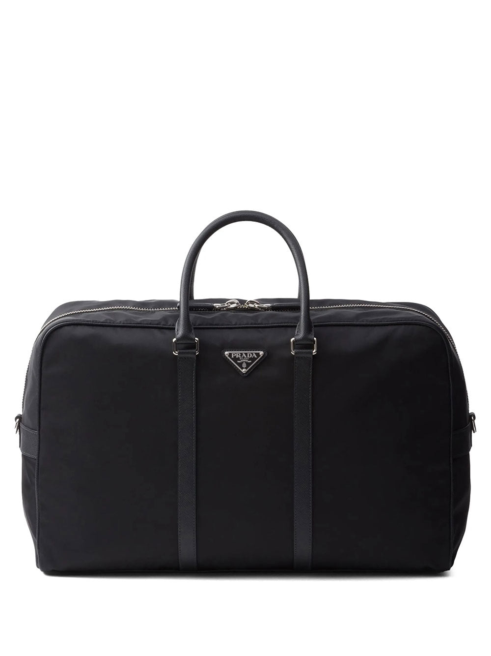 Prada Men Re-Nylon And Saffiano Leather Duffel Bag