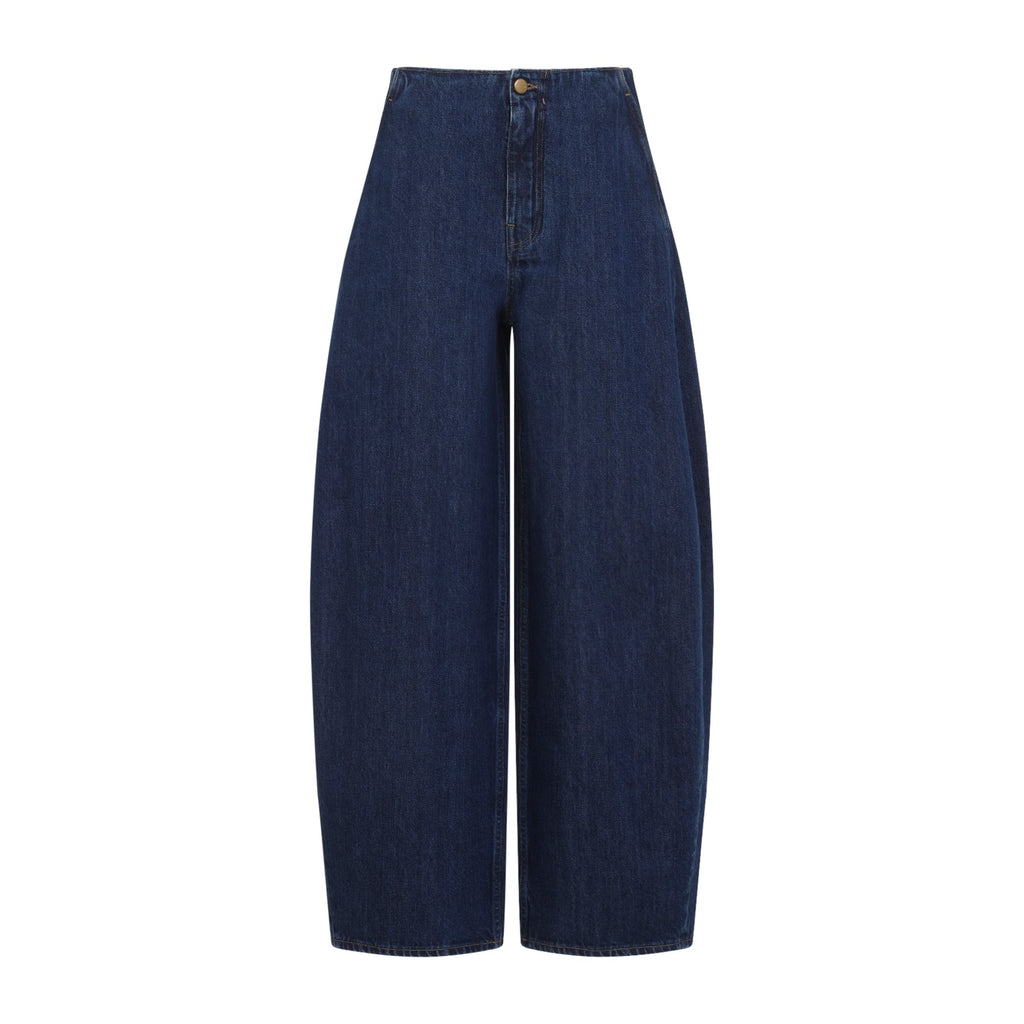 Jil Sander Wide Leg Denim Pants Women