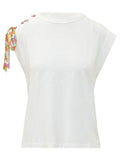Pucci Women Foulard-Detail Viscose T-Shirt
