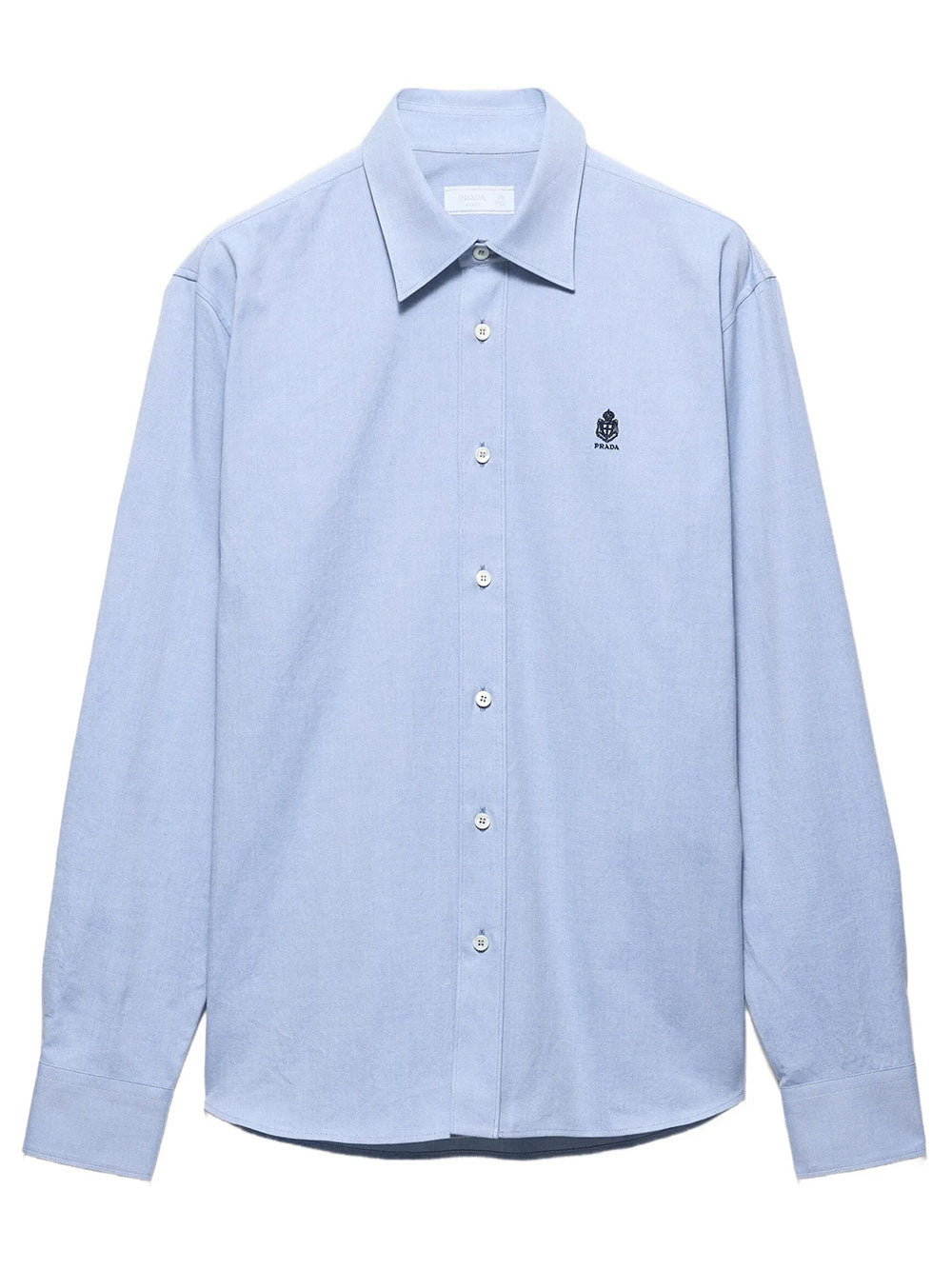 Prada Men Classic Fit Cotton Shirt