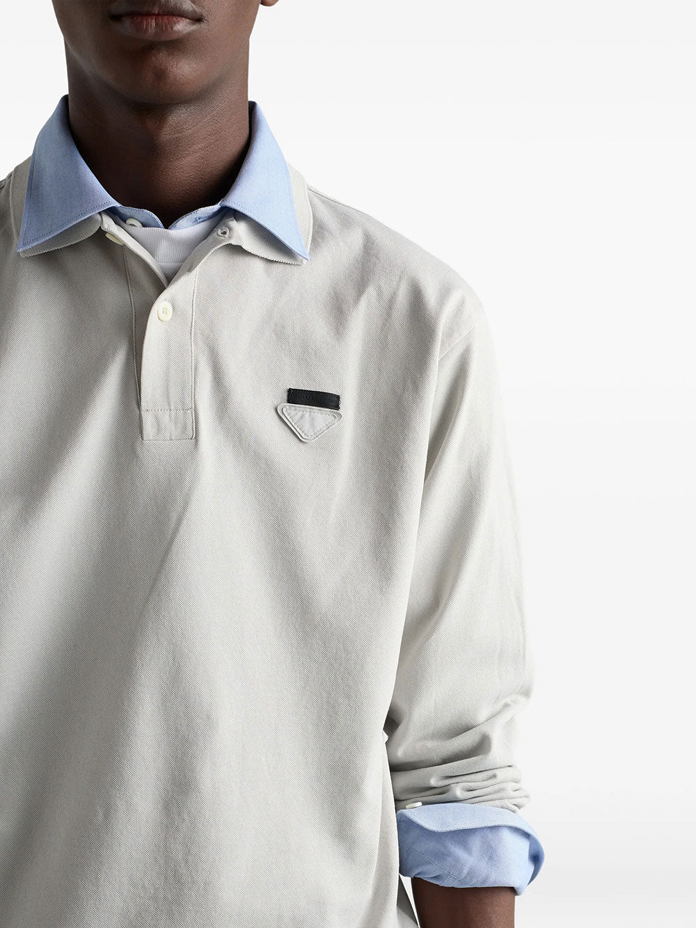 Prada Men Classic Fit Cotton Shirt