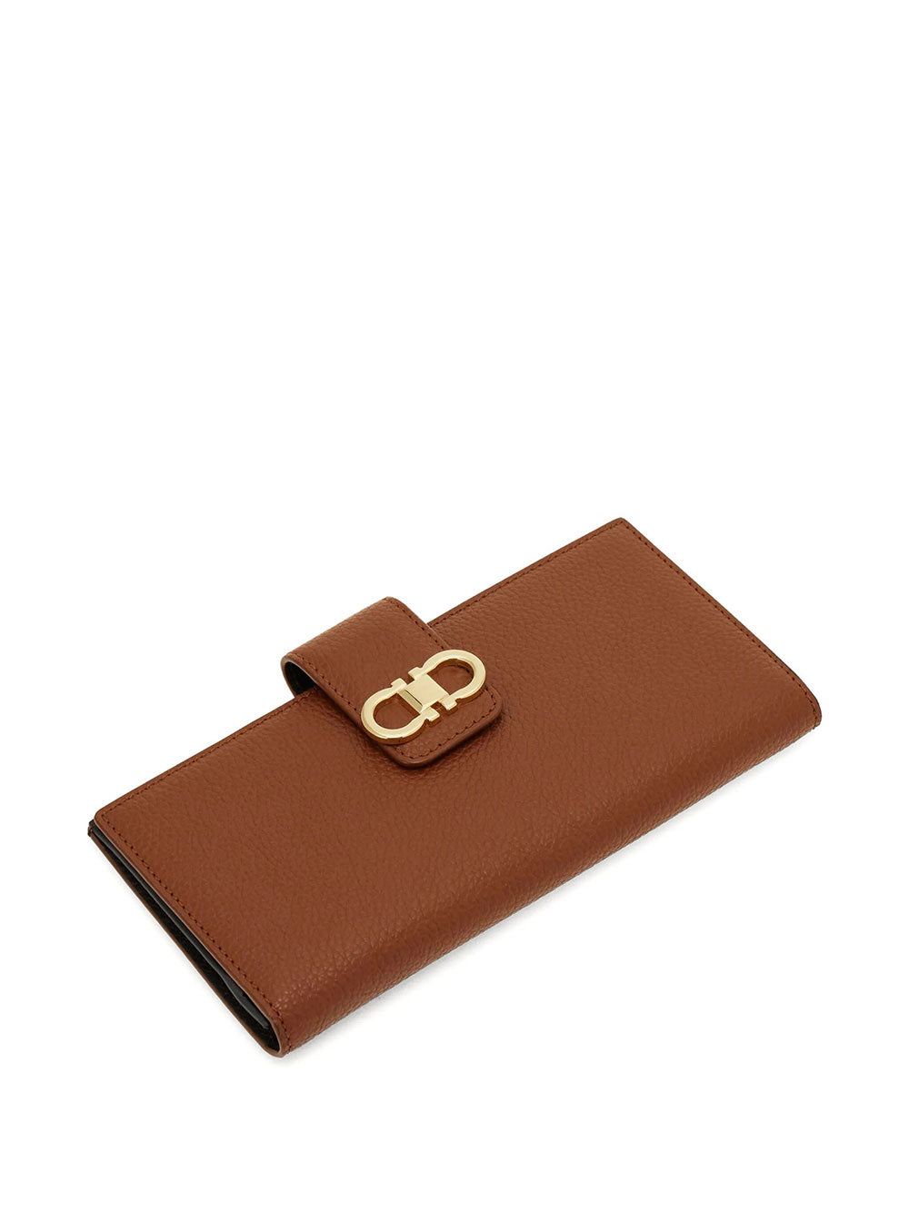 Ferragamo Women Grained Leather Continental Wallet
