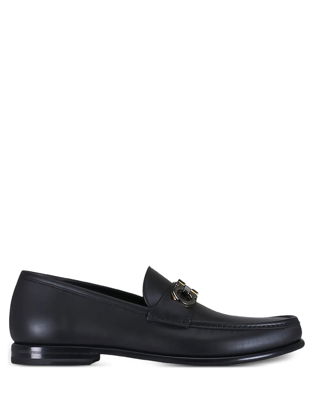 Ferragamo Men Avril Gancini Buckle Loafers