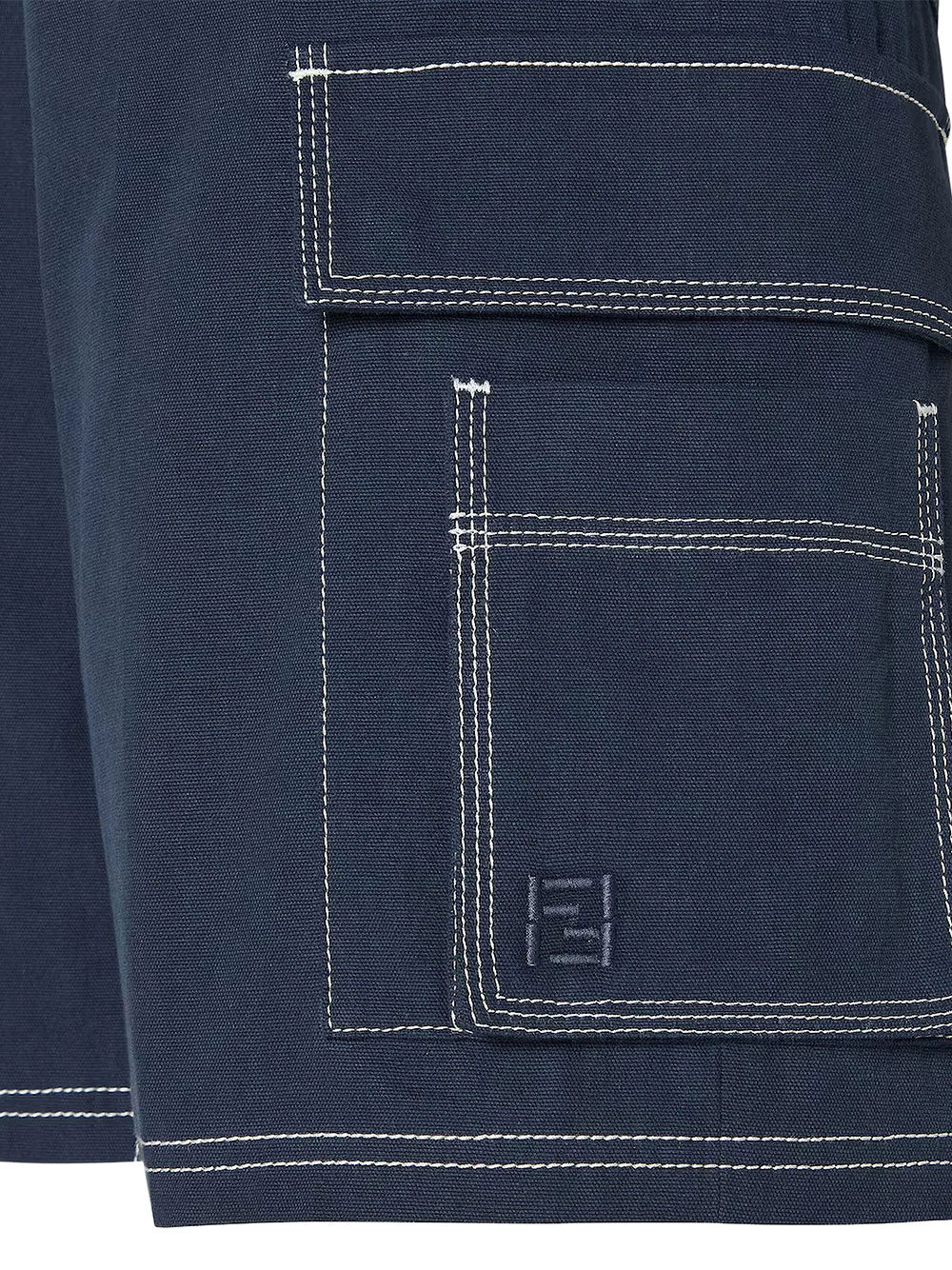 Fendi Men Canvas Short Pants