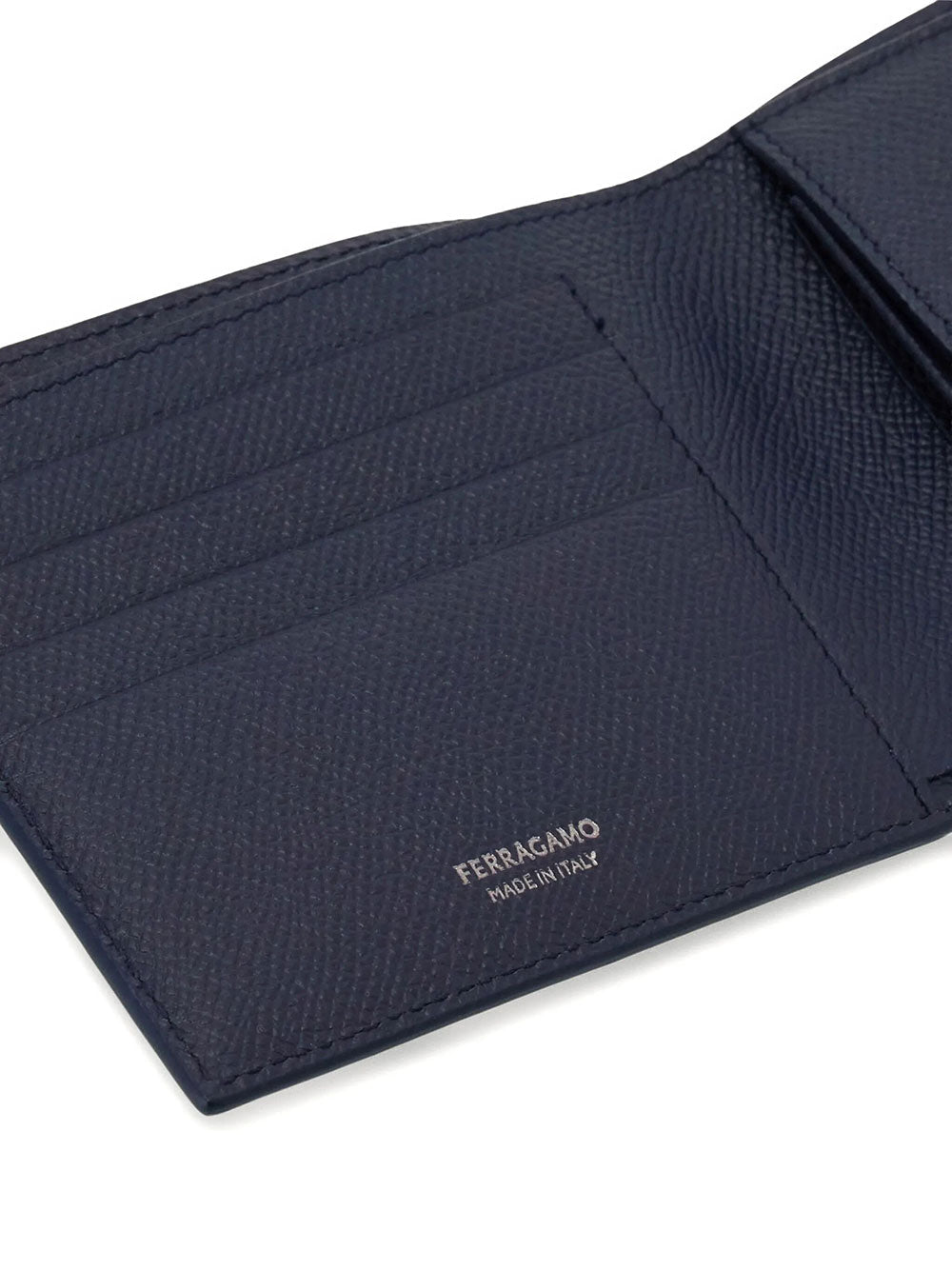 Ferragamo Men Micro Gancio Wallet