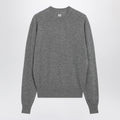 Toteme Classic Cashmere Crew-Neck Sweater In Mid Grey Melange Women