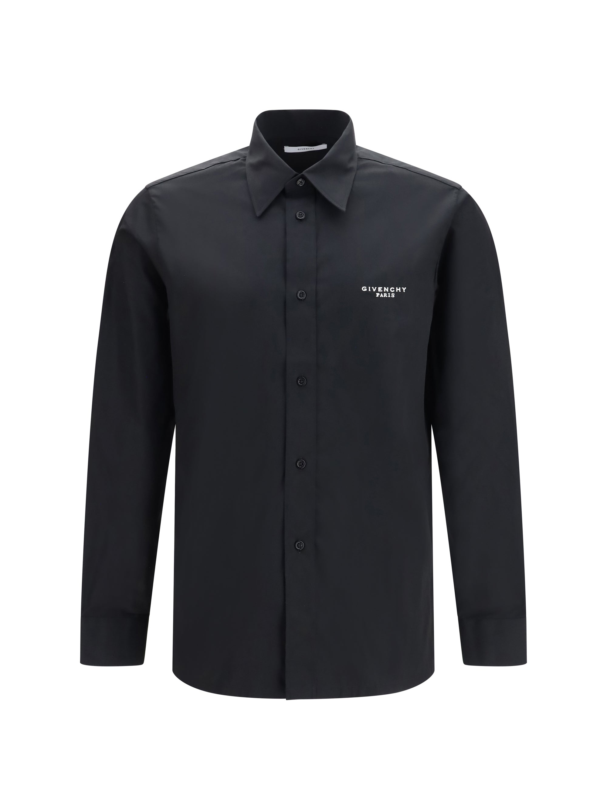 Givenchy Men Embroidered Poplin Shirt