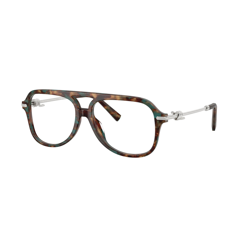 0Tf2283 Aviator-Style Eyeglasses with Tortoiseshell Acetate