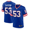 New York Giants Harry Carson Royal Retired Player Alternate Game Jersey