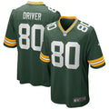 Green Bay Packers Donald Driver Green Game Retired Player Jersey
