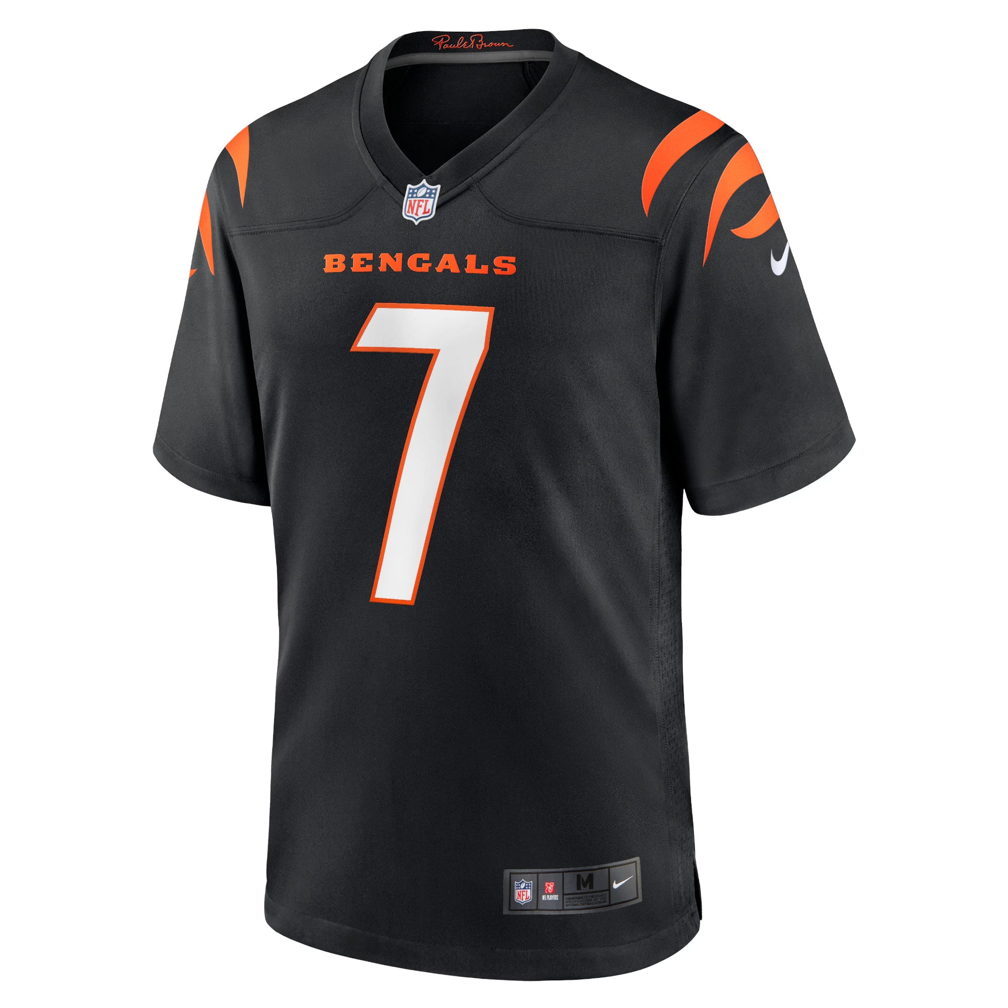 Cincinnati Bengals Boomer Esiason Black Retired Player Jersey