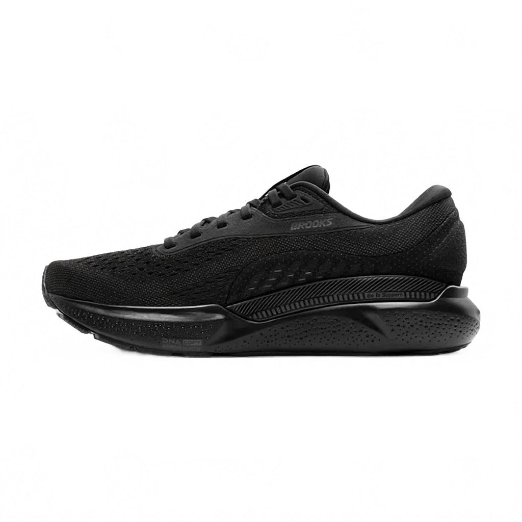 Men's Adrenaline Gts 24 Running Shoes In Black/black/ebony