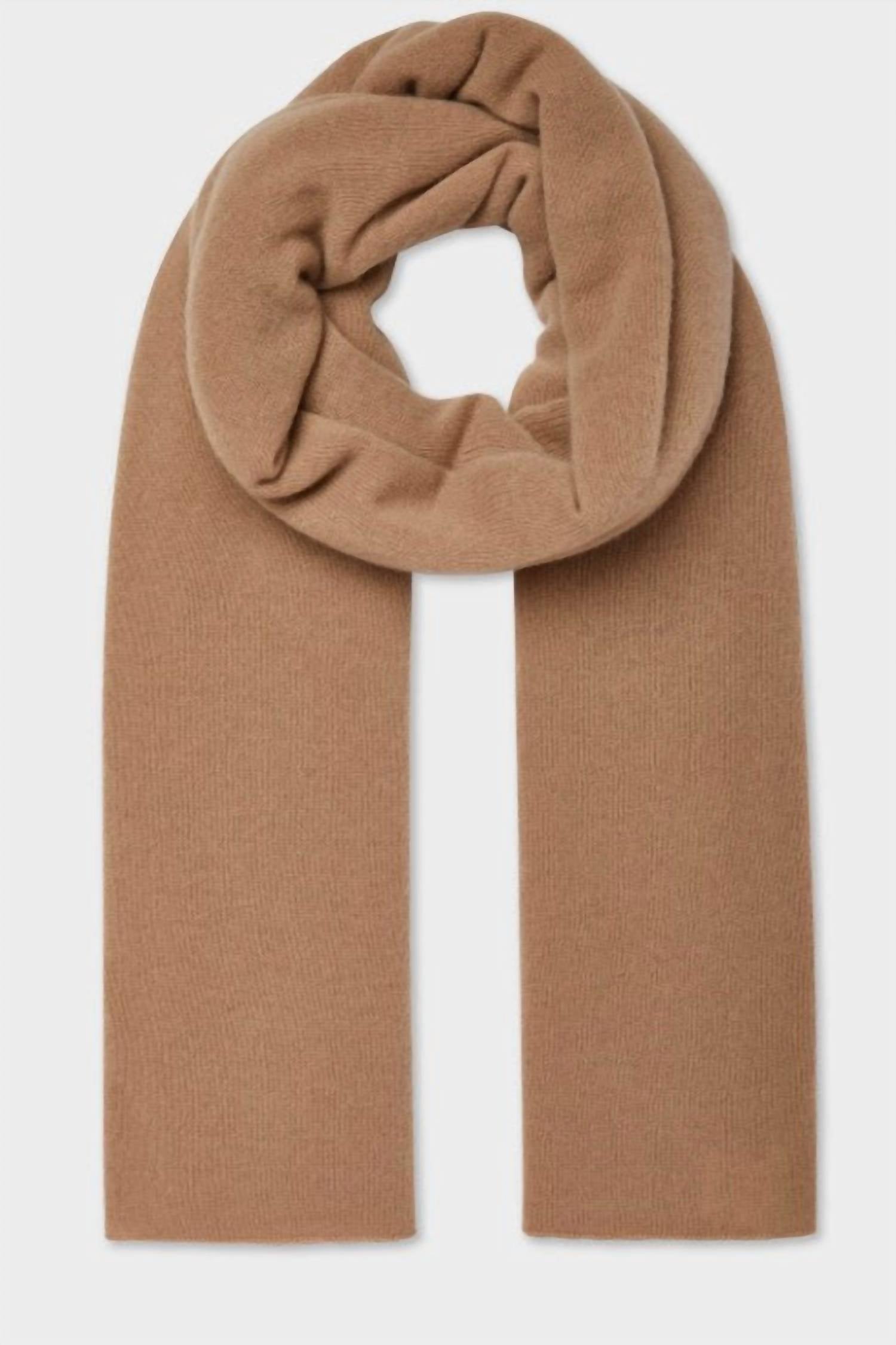 Women's Cashmere Travel Wrap In Camel