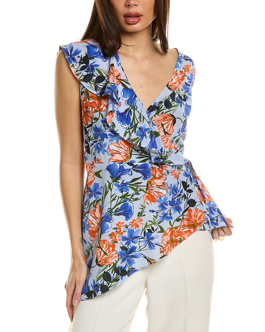 Elie Tahari The Sloane Silk Blouse
