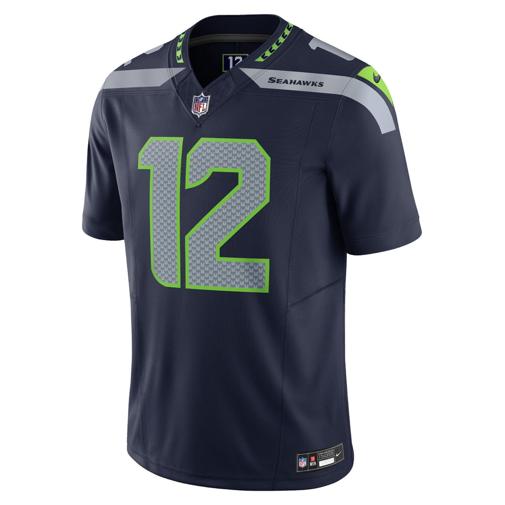 Seattle Seahawks 12s Navy Vapor F.U.S.E. Limited Jersey