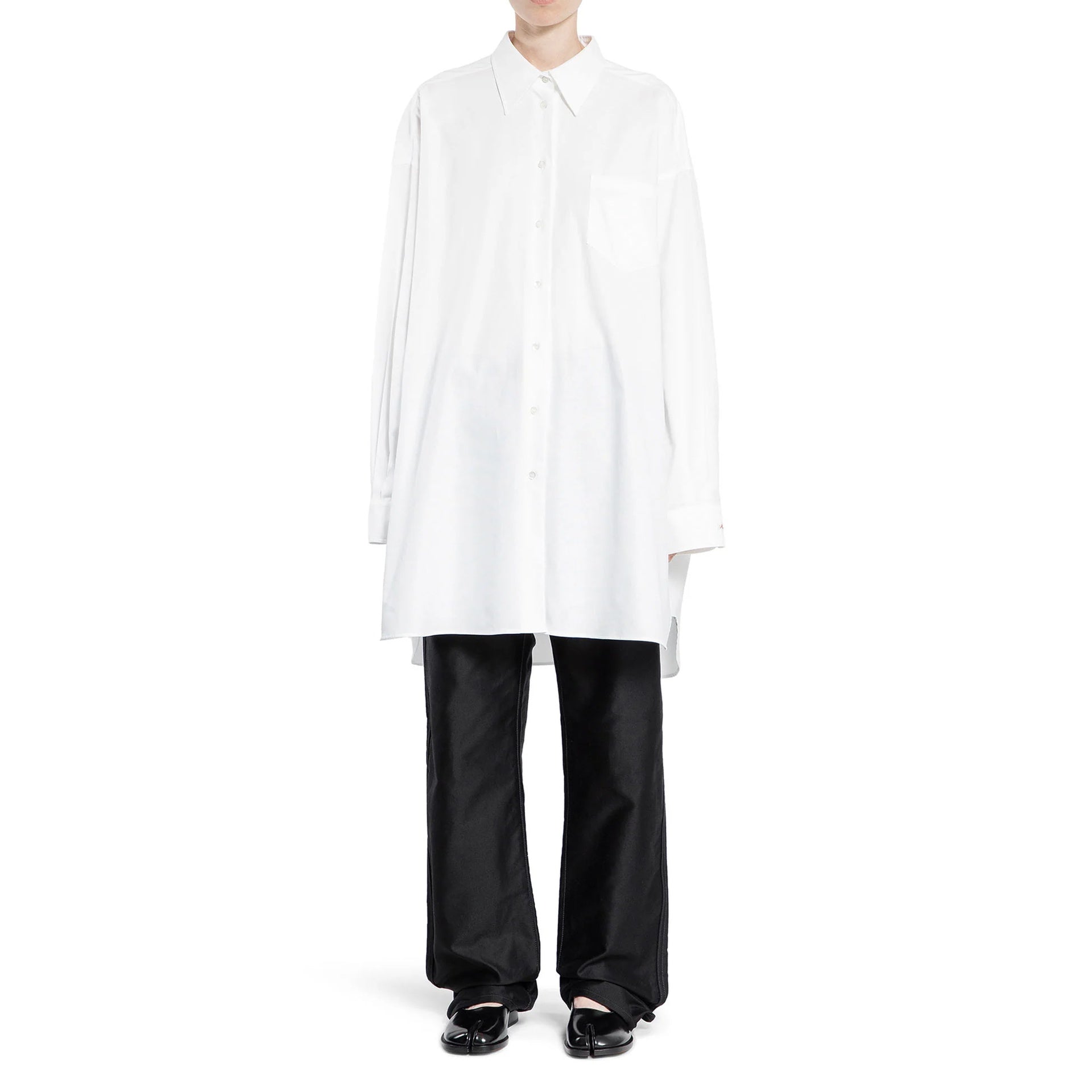 Maison Margiela Cotton Long Shirt Women