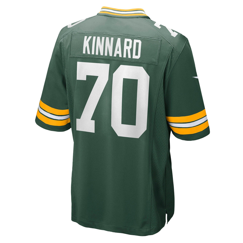 Green Bay Packers Darian Kinnard Green Team Game Jersey