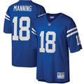 Indianapolis Colts Peyton Manning Mitchell & Ness Royal Big & Tall 1998 Retired Player Replica Jersey