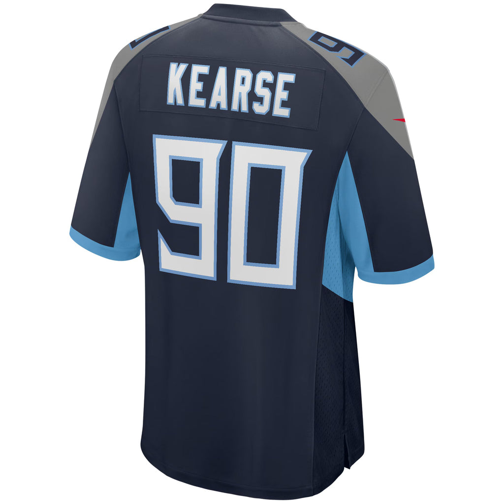 Tennessee Titans Jevon Kearse Navy Game Retired Player Jersey