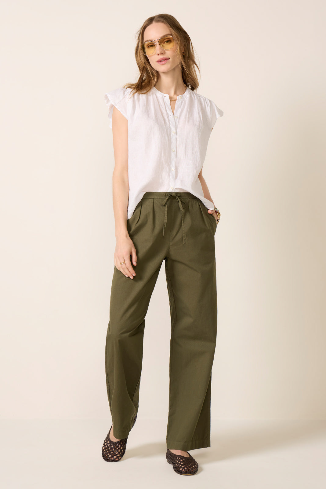 Women's Janey Linen Top
