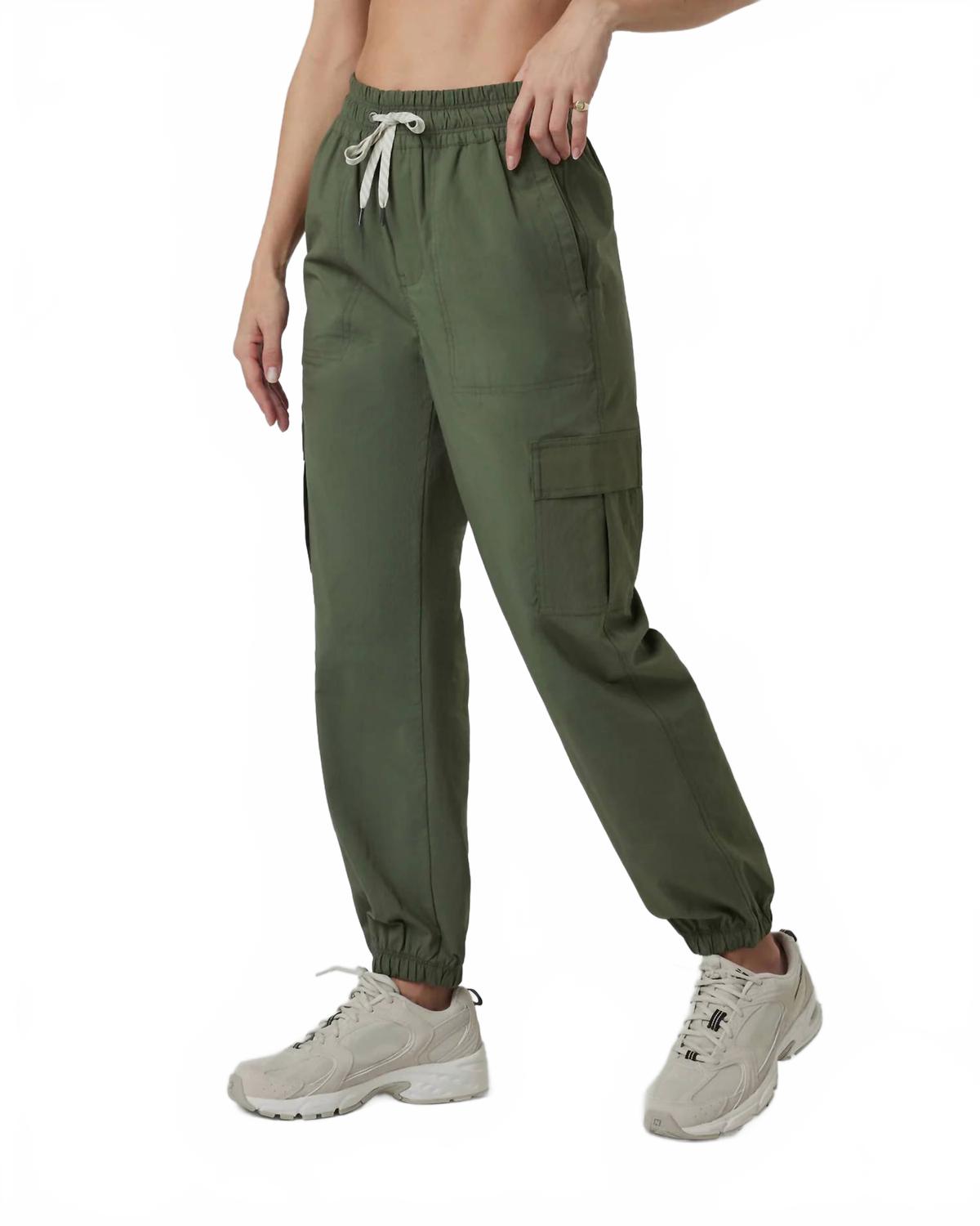 Birch Jogger In Army Green
