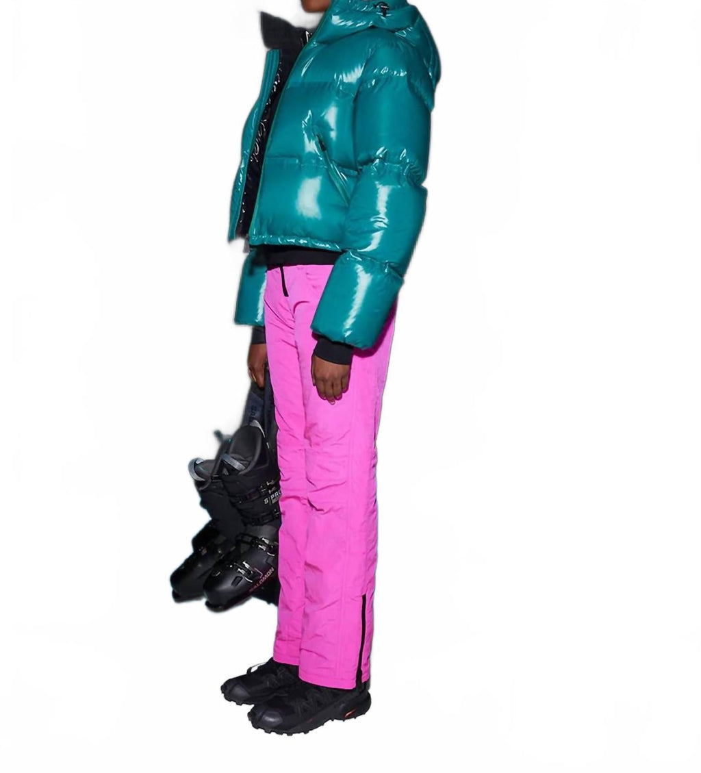 Minnie Nuke Ski Jacket In Grotto Teal