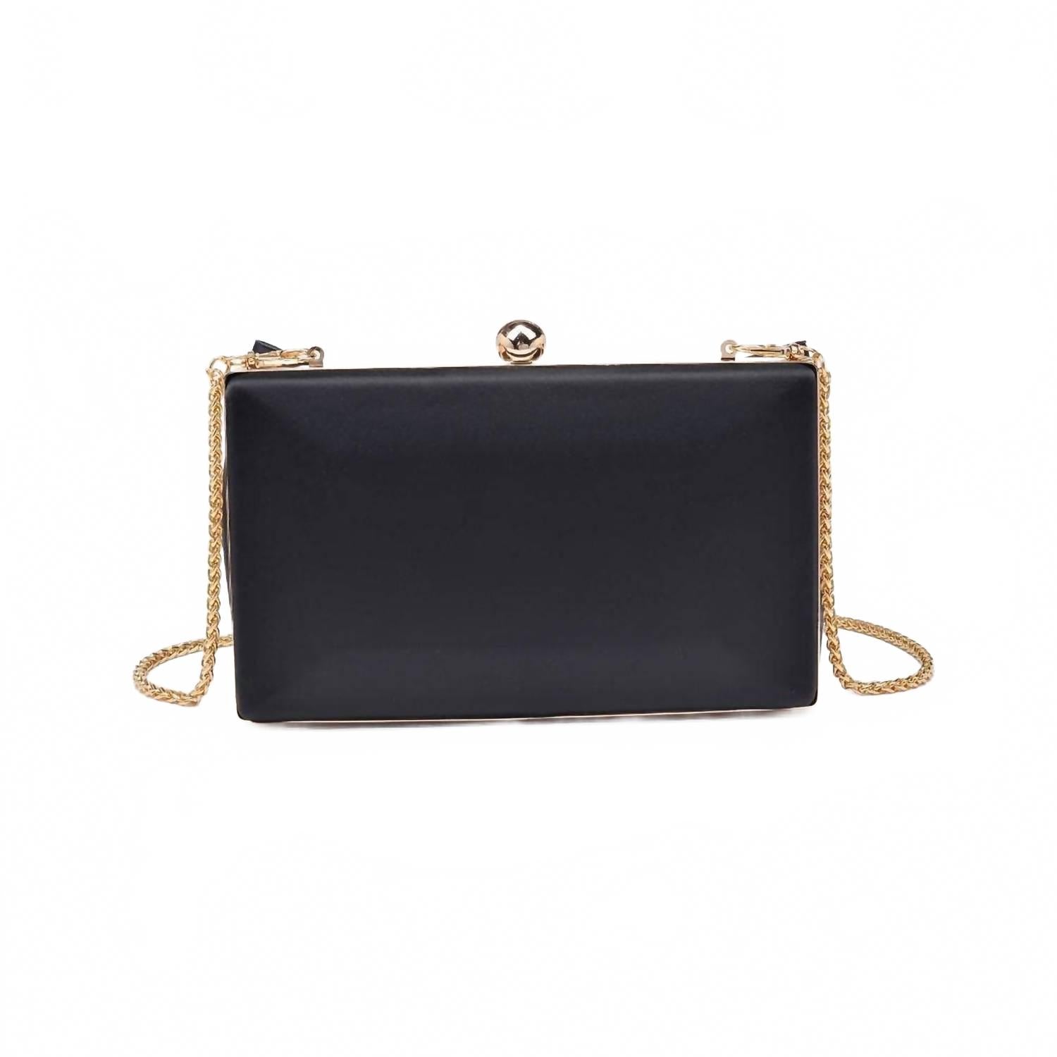 Women's Belle Bow Evening Bag In Black