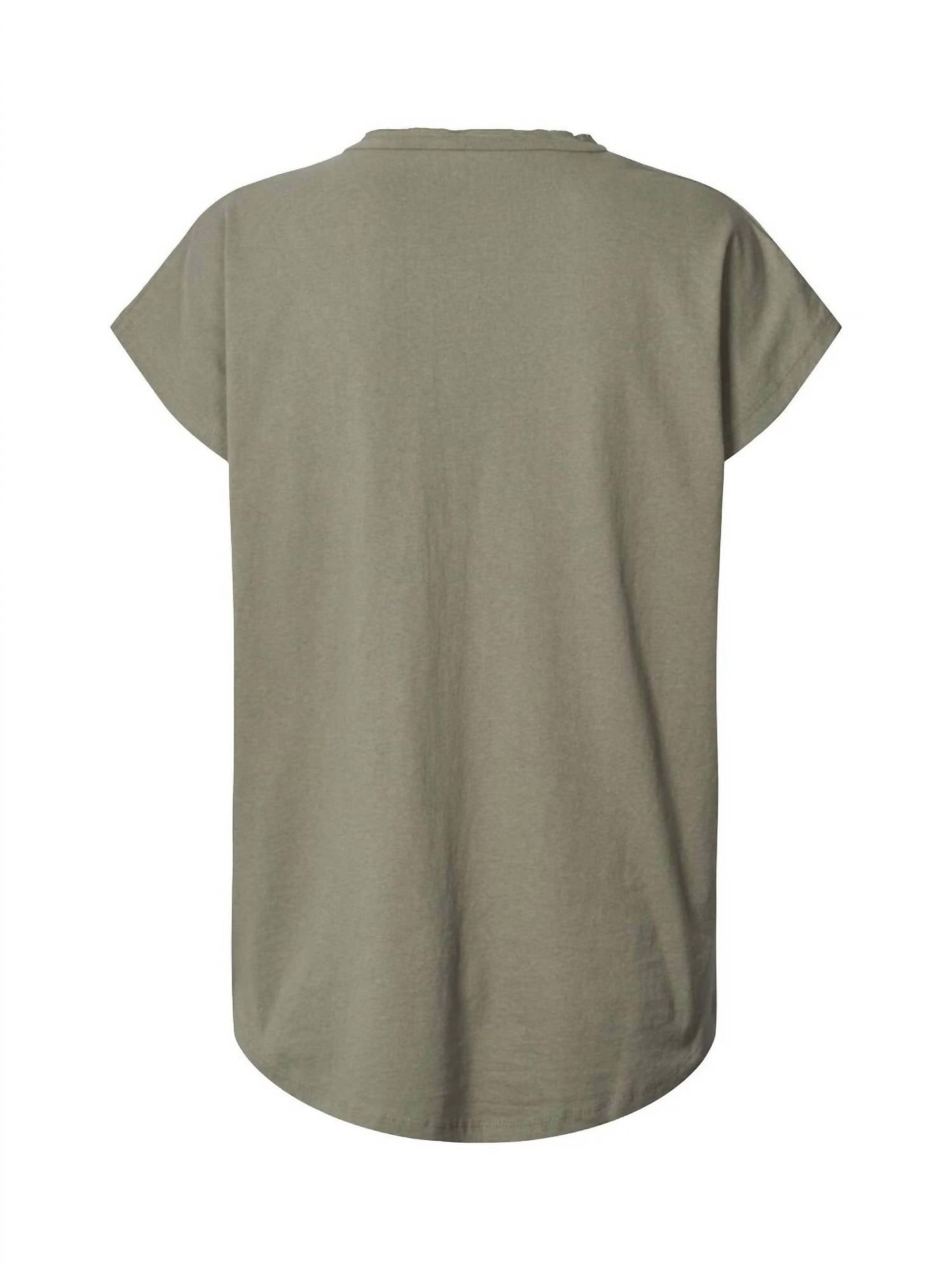 Women's Cap Sleeve Top In Blanca