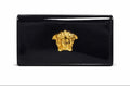 Versace Patent Leather Medusa Chain Wallet