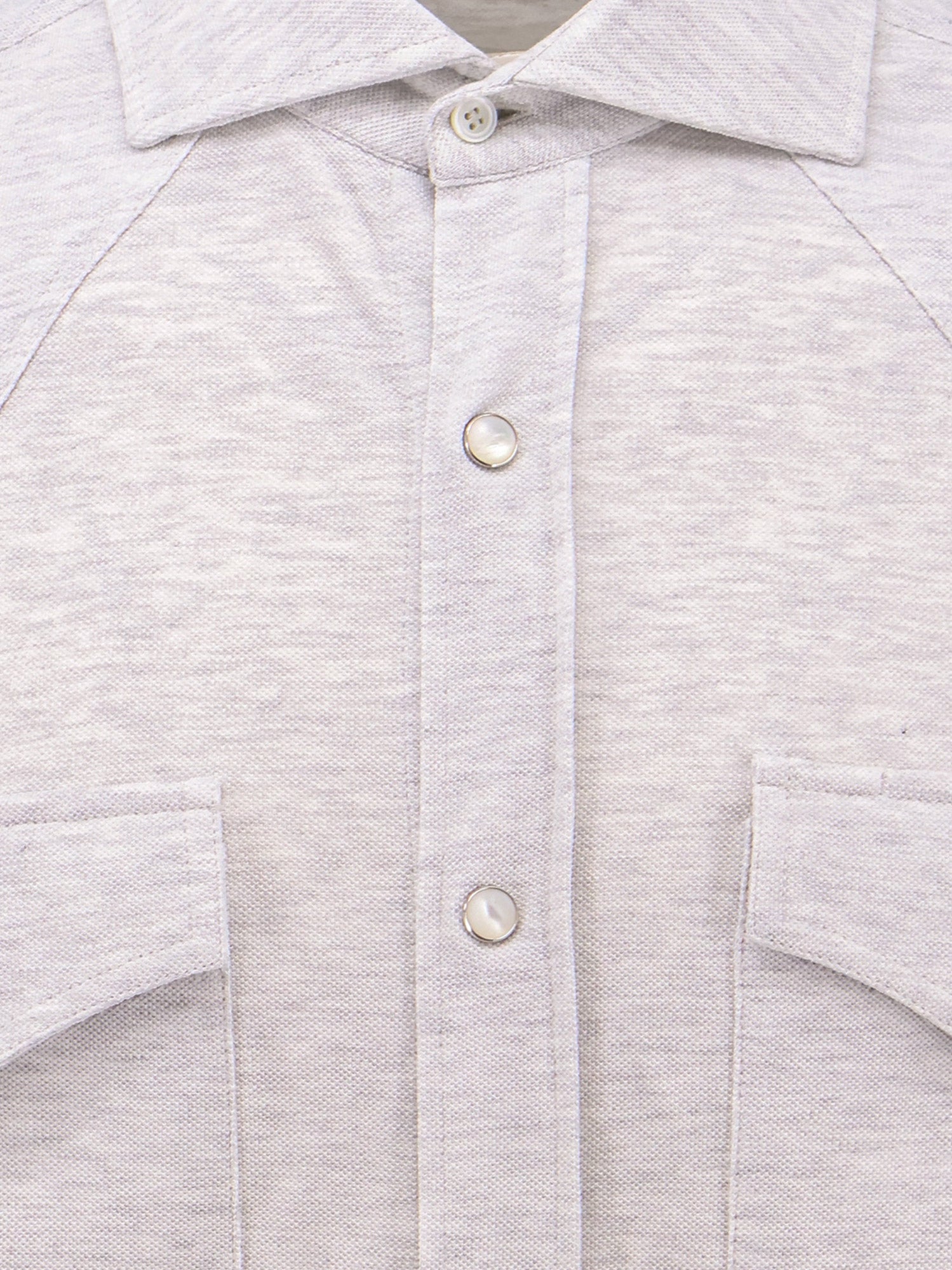Brunello Cucinelli Men Leisure-Fit Cotton Shirt