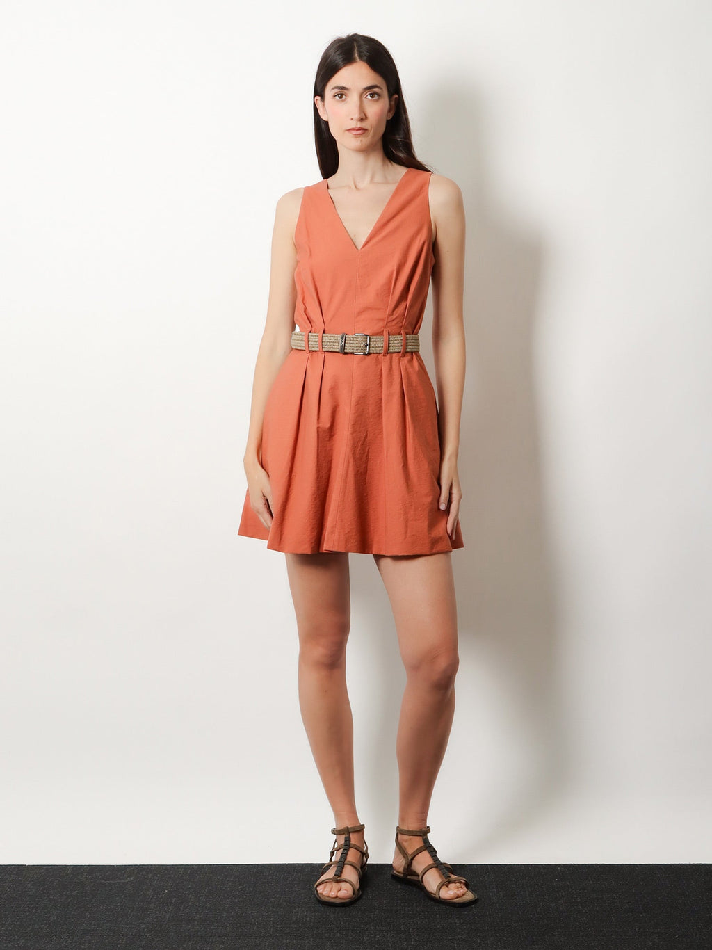 Brunello Cucinelli Women Mini Dress With Belt