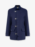 Brunello Cucinelli Men Water-Resistant Jacket With Hooks