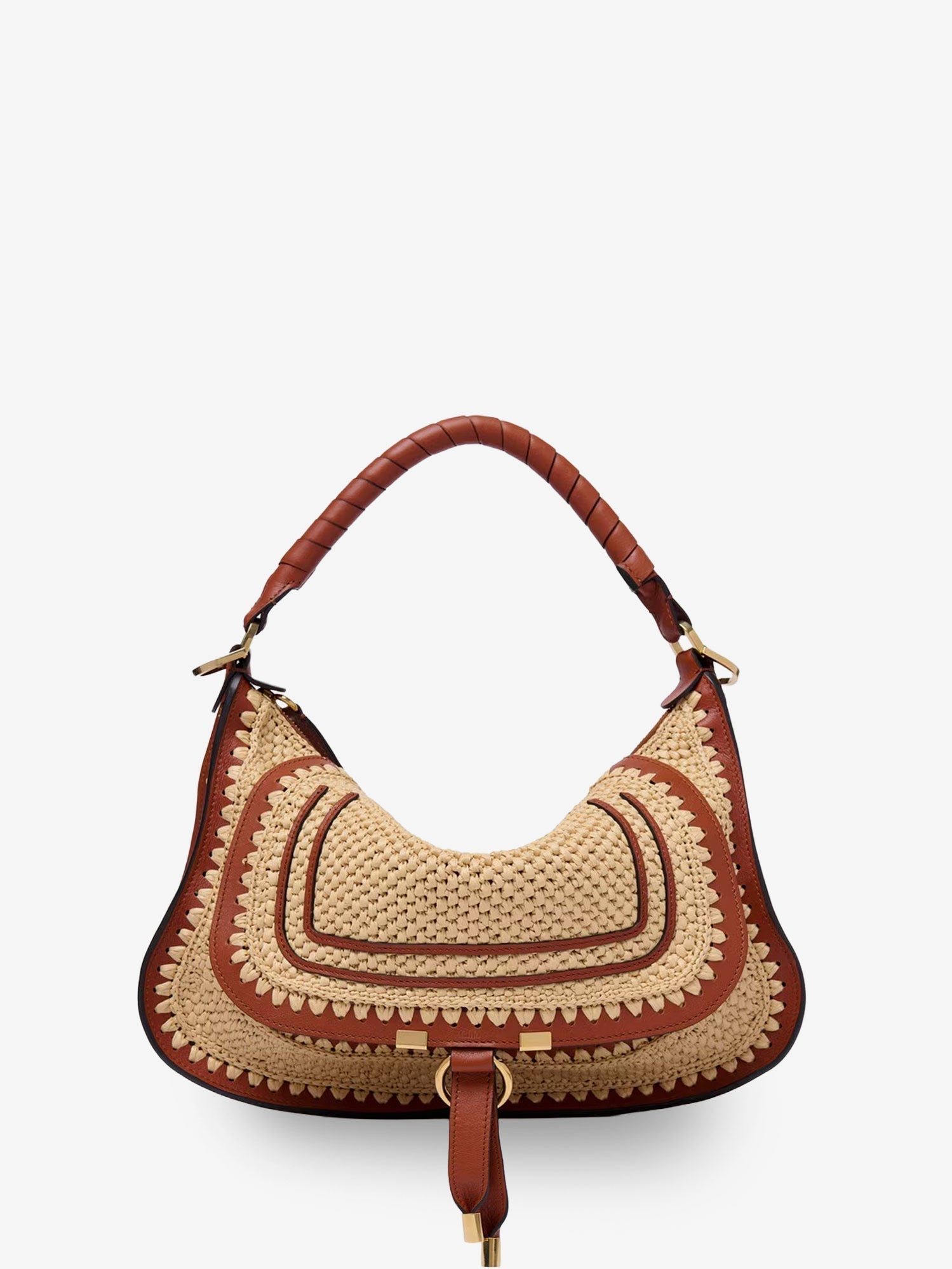 Chloe' Women Marcie Raffia Shoulder Bag