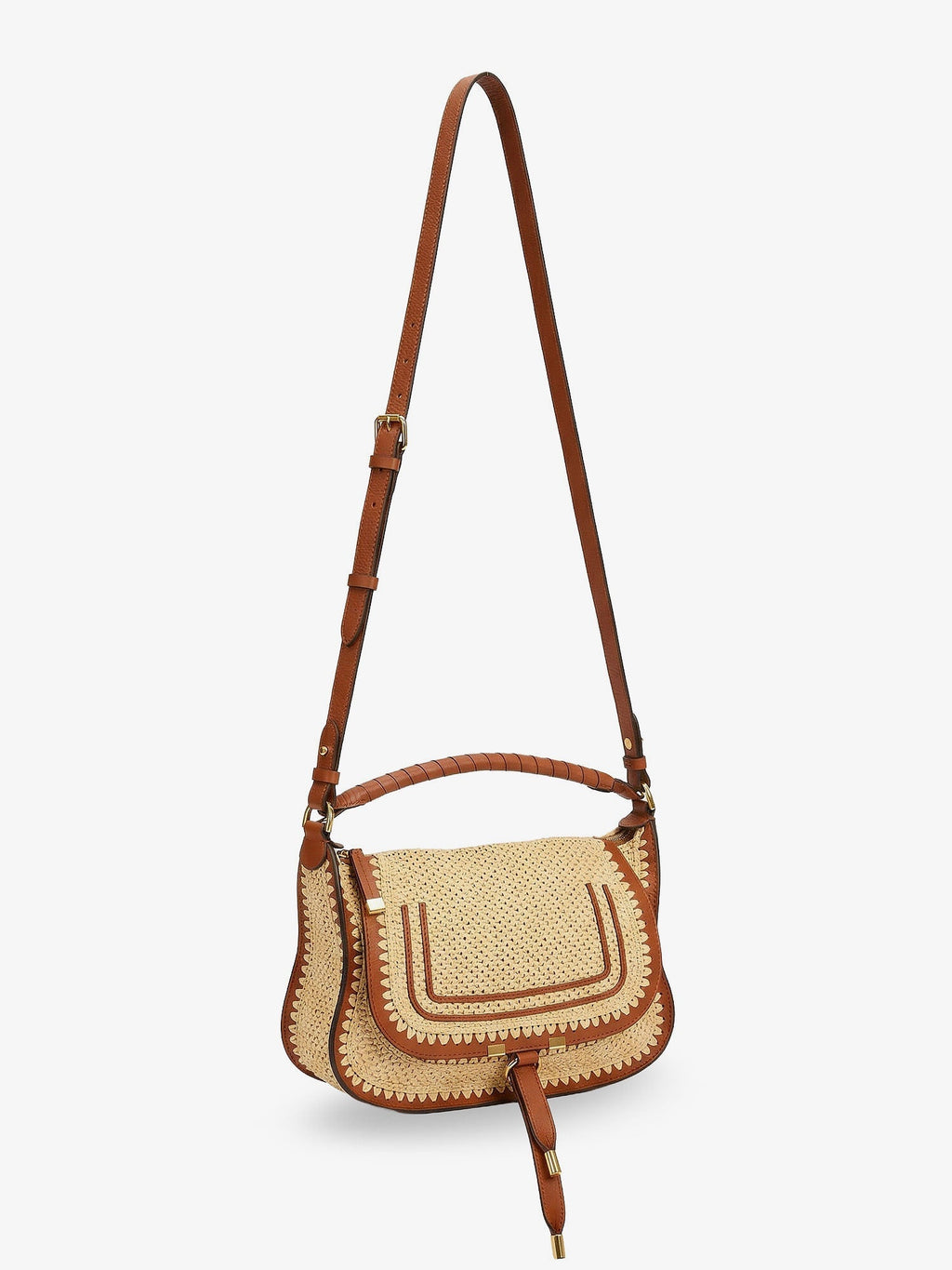 Chloe' Women Marcie Raffia Shoulder Bag