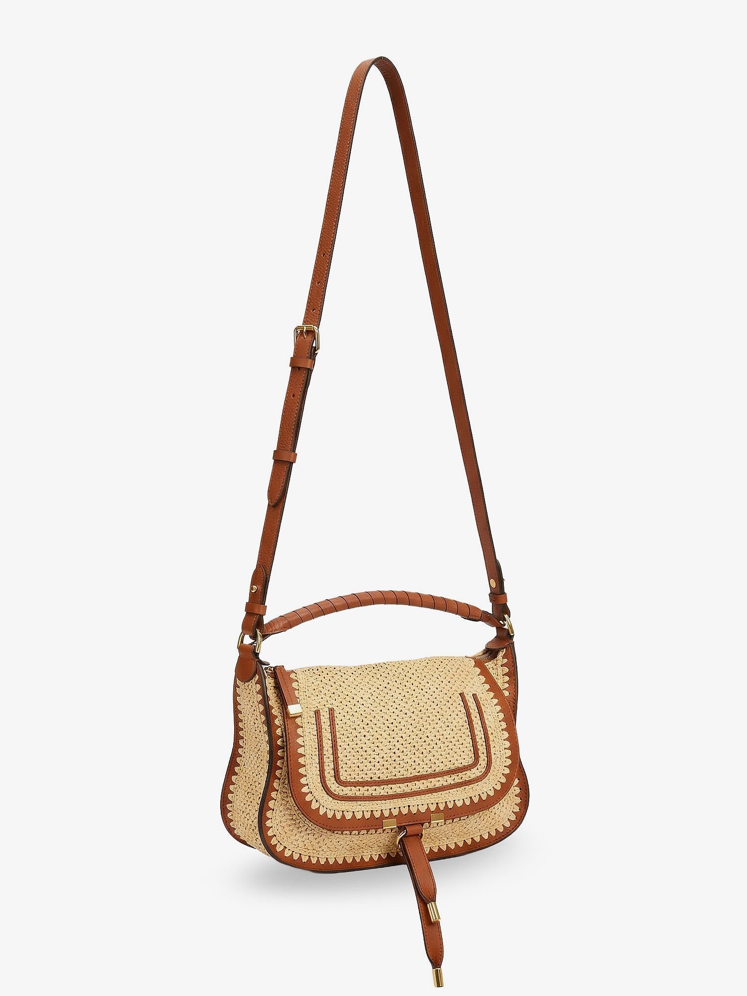 Chloe' Women Marcie Raffia Shoulder Bag
