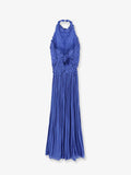 Costarellos Women Lurex Georgette Long Dress