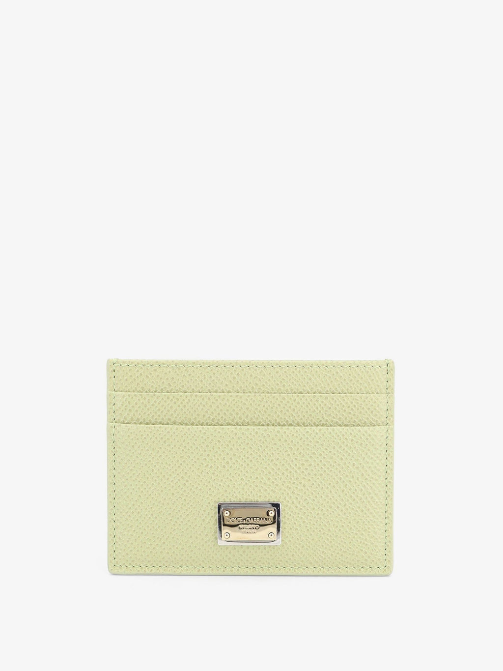 Dolce & Gabbana Women Hammered Leather Card Holder