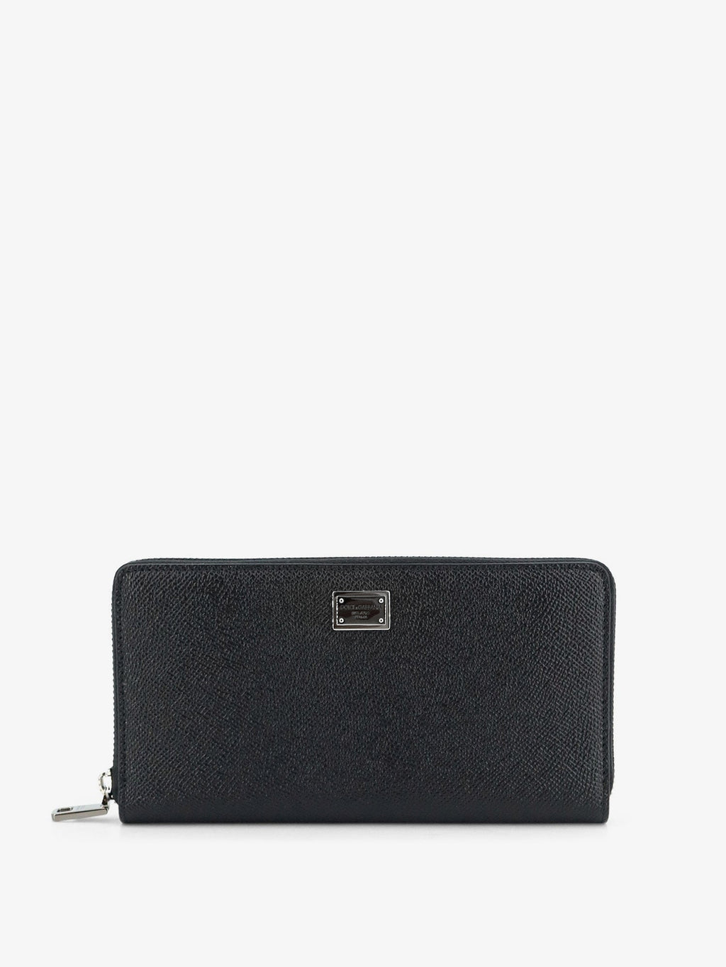 Dolce & Gabbana Men Hammered Leather Wallet
