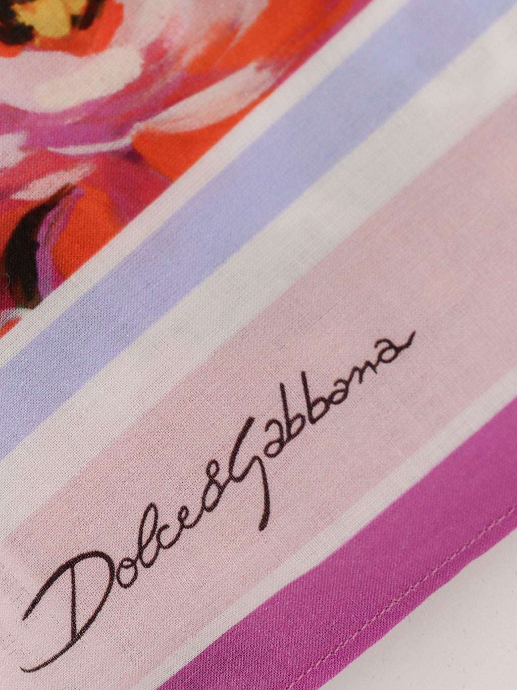 Dolce & Gabbana Women Cotton Beach Wrap With Floral Print