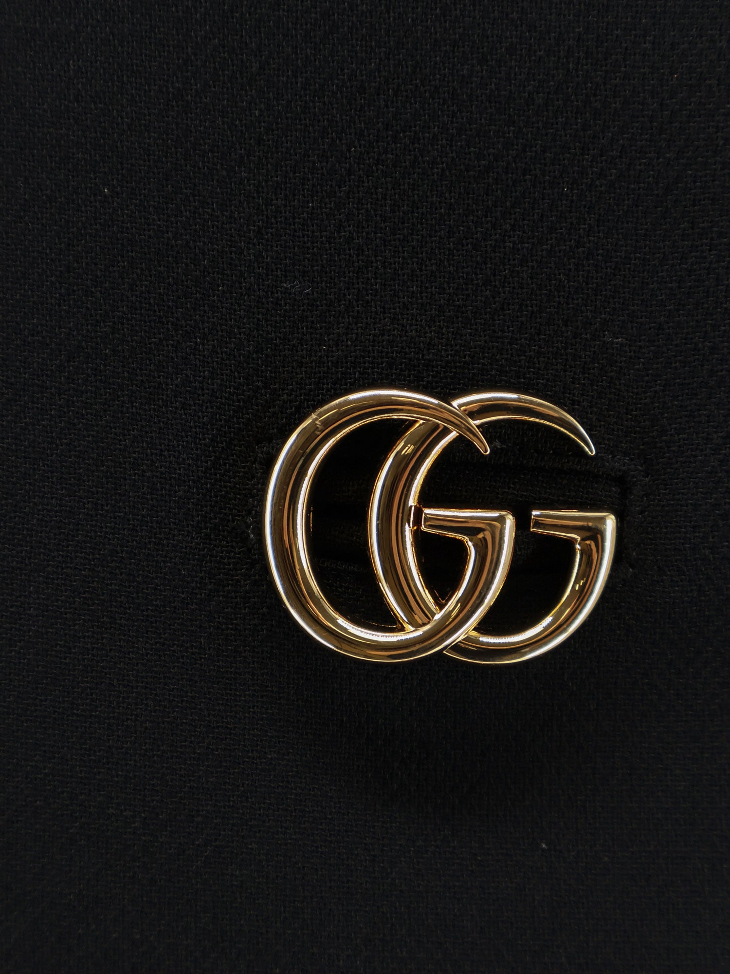 Gucci Women Wool Crepe Skirt With Double G Button