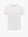 Max Mara Women Nerina Cotton T-Shirt With Max Mara Embroidery
