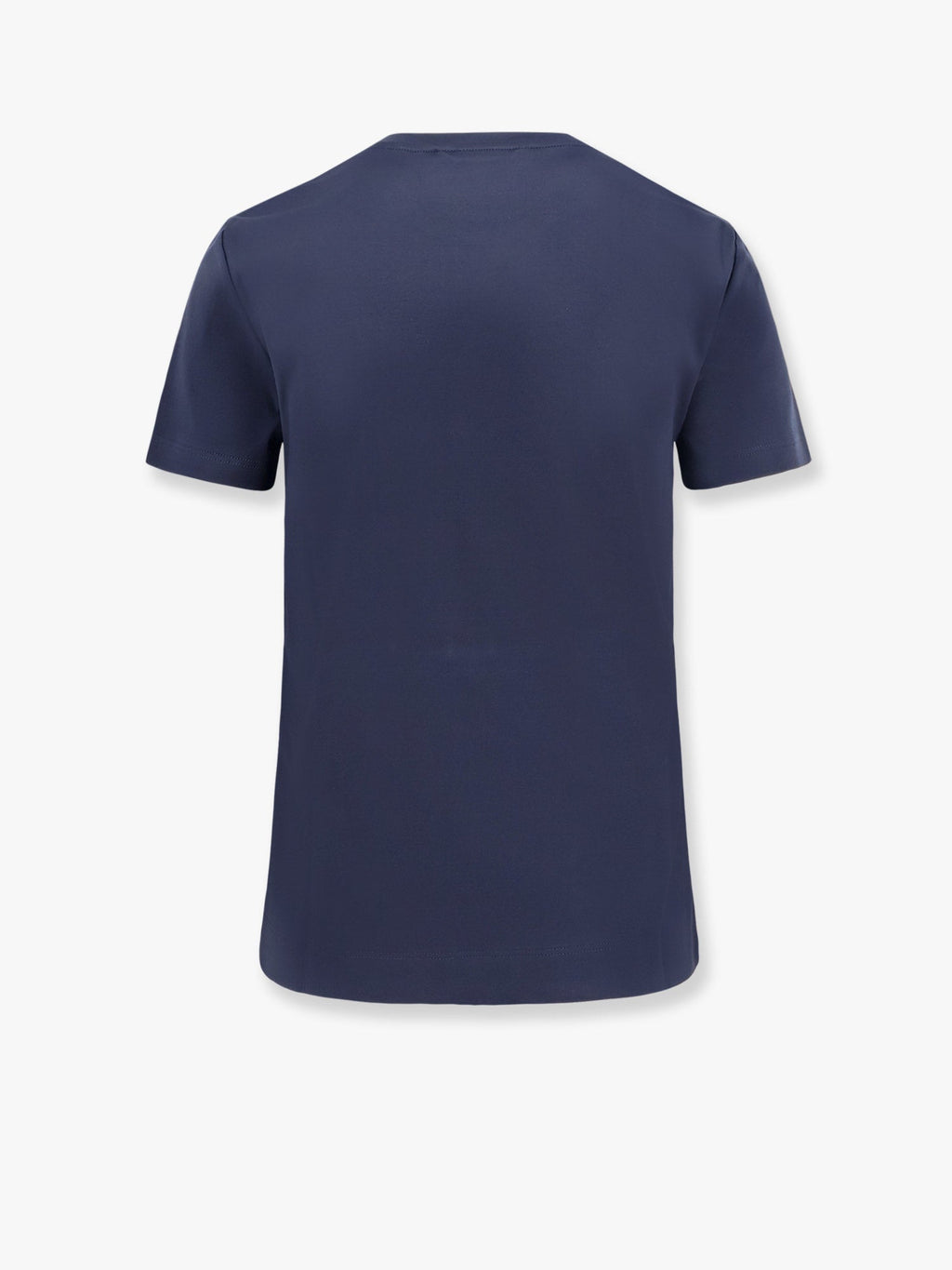 Max Mara Women Nerina Cotton T-Shirt With Max Mara Embroidery