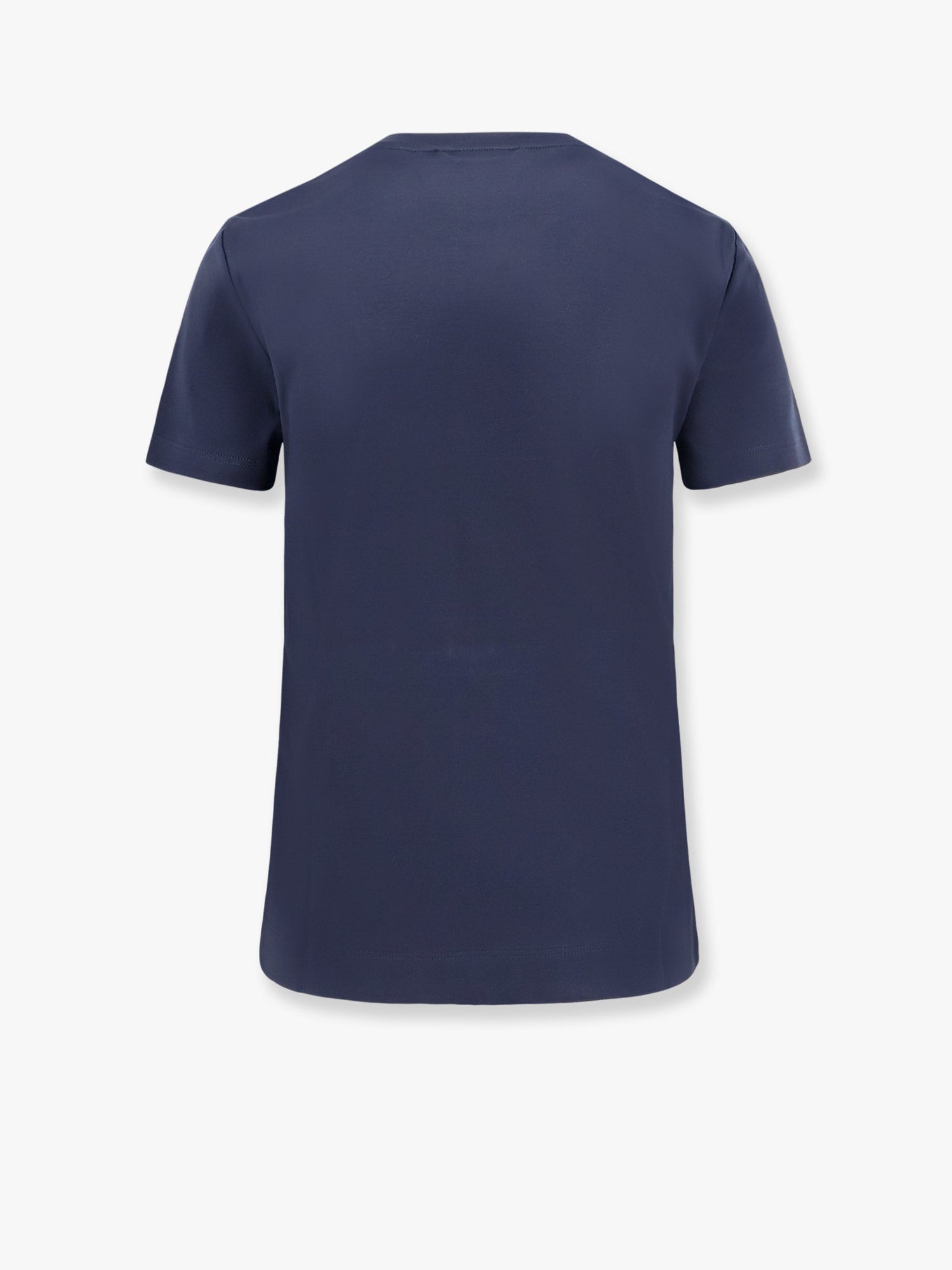 Max Mara Women Nerina Cotton T-Shirt With Max Mara Embroidery